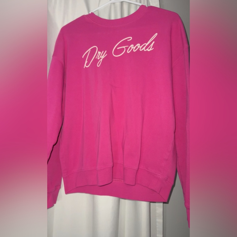 Dry Goods Vibrant Pink Crew Neck Sweater